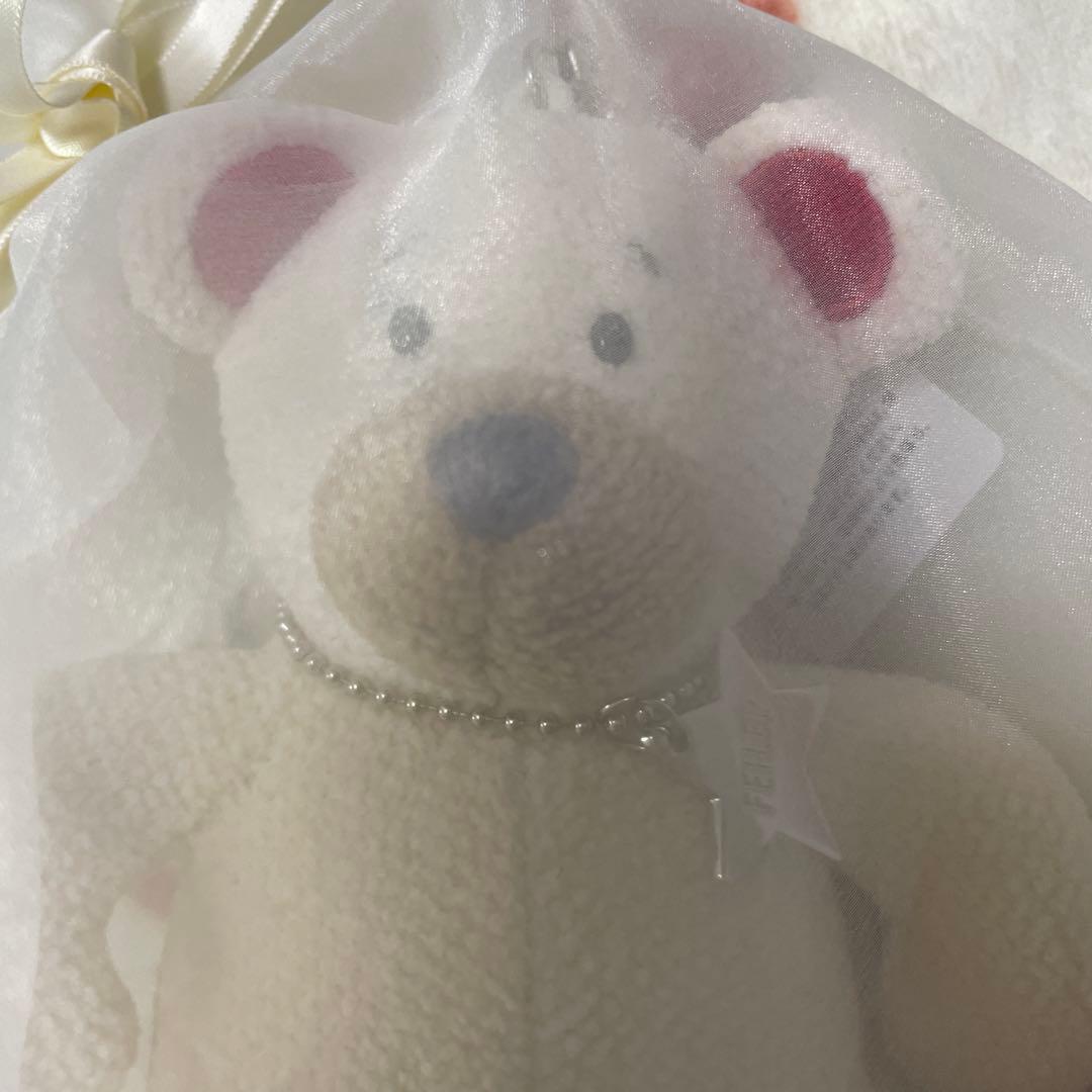 フェイラー　ぬいぐるみチャーム　ハンカチ　リーベ