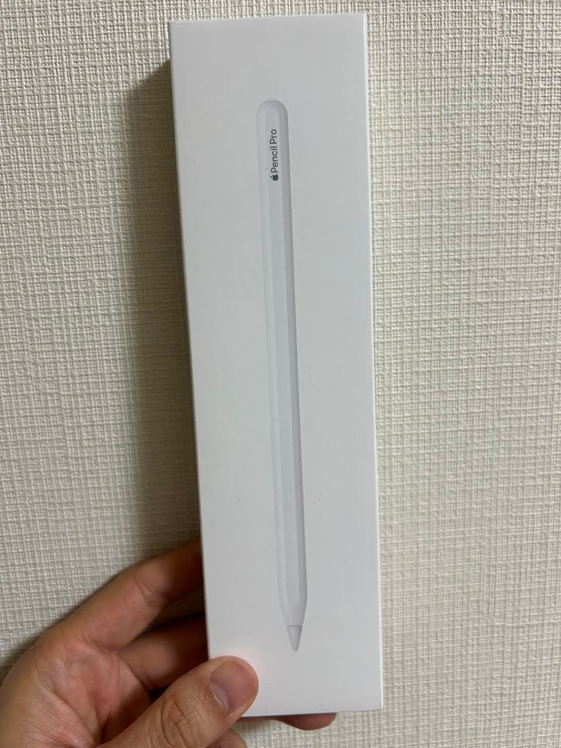 Apple Pencil pro 未使用　開封済み