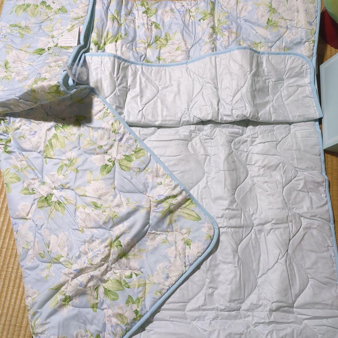 モリハナエ　森英恵　掛け布団　西川　肌掛け　昭和レトロ