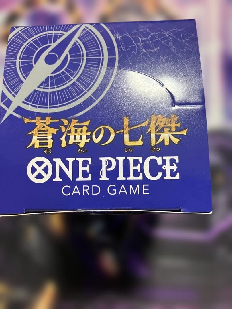 ワンピース　蒼海の七傑　box 1box