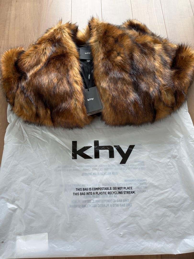 【khy完売サイズ】khy faux fur coat