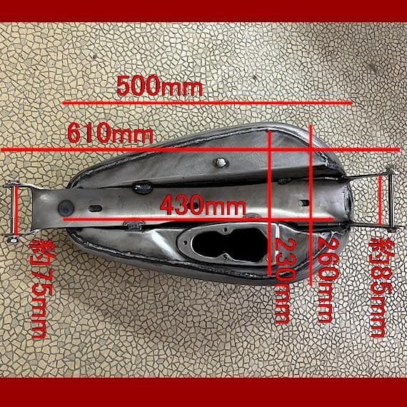 ハーレースポーツスター インジェクション用タンク 14.4L 新品 レプリカ品