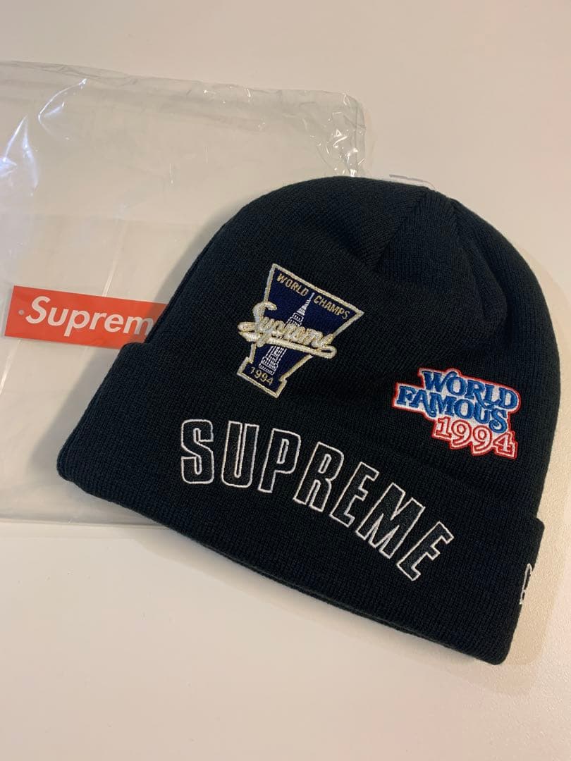 supreme New Era Championship Beanie　新品
