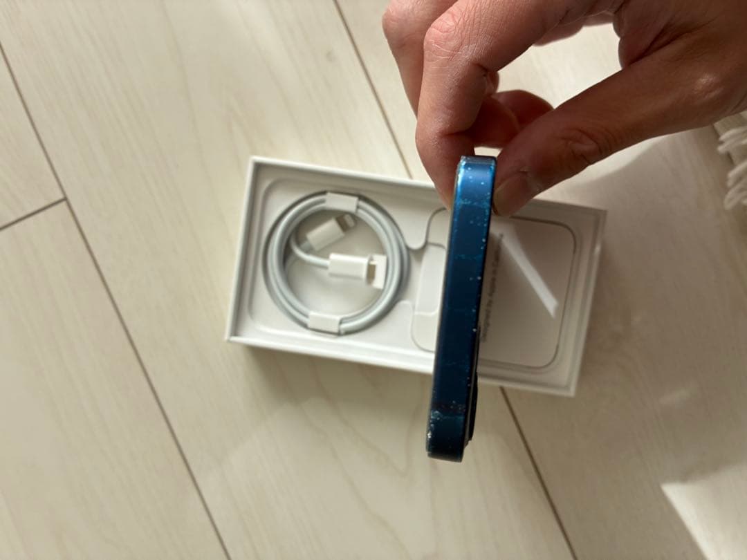 Apple iPhone12 miniブルー 付属品完備