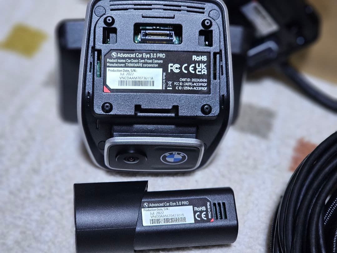 付き  純正 Advanced Car Eye 3.0 Pro