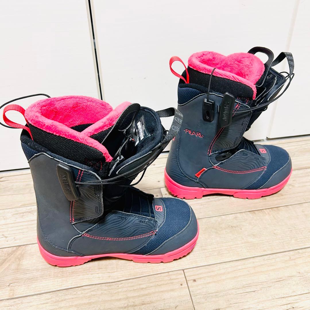 【美品】サロモン　スノーボードブーツ　PEARL 23.5cm