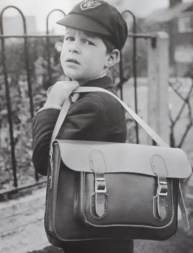 art brown レザー メール ショルダー バッグ アート ブラウン