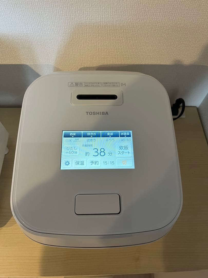 東芝 TOSHIBA RC-10ZWW 炎匠炊き 真空圧力IH炊飯器