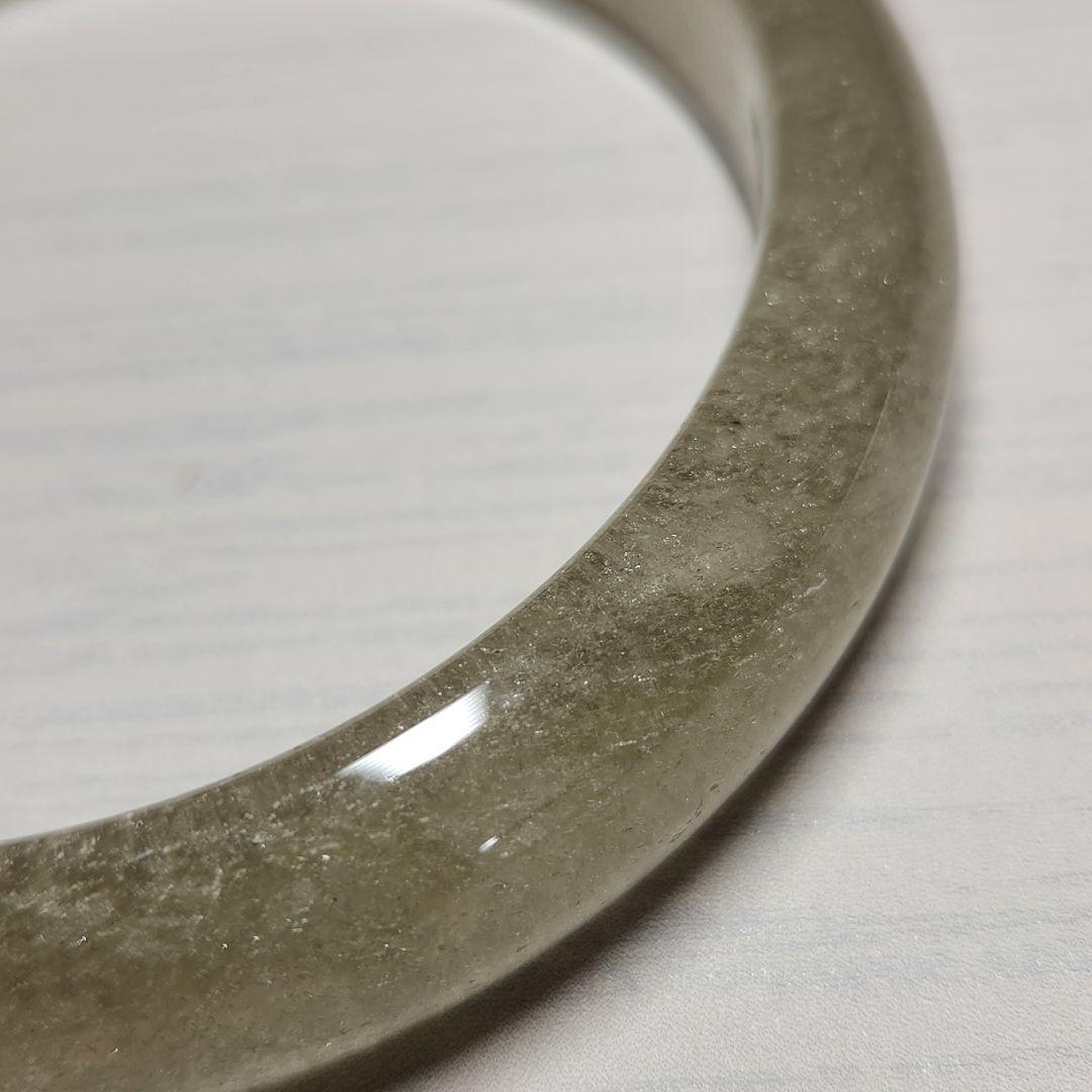 激レア！【新品】天然リビアングラス バングル ★ 安心の鑑別つき