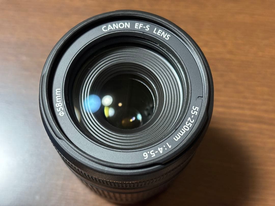Canon EF-S 55-250mm F4-5.6 IS 動作確認済み