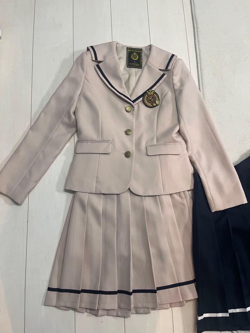 美品　repipi armario レピピ　セーラー　卒服　セットアップ　L