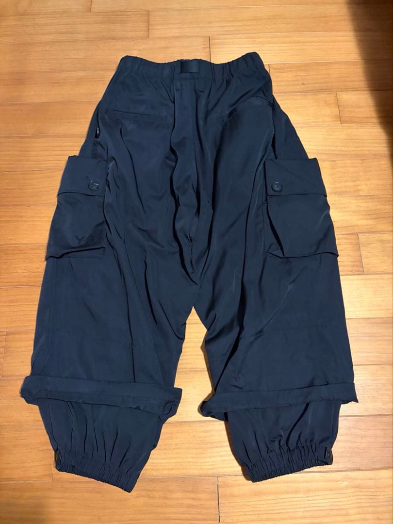 Y-3 カーゴパンツ　ブラック S