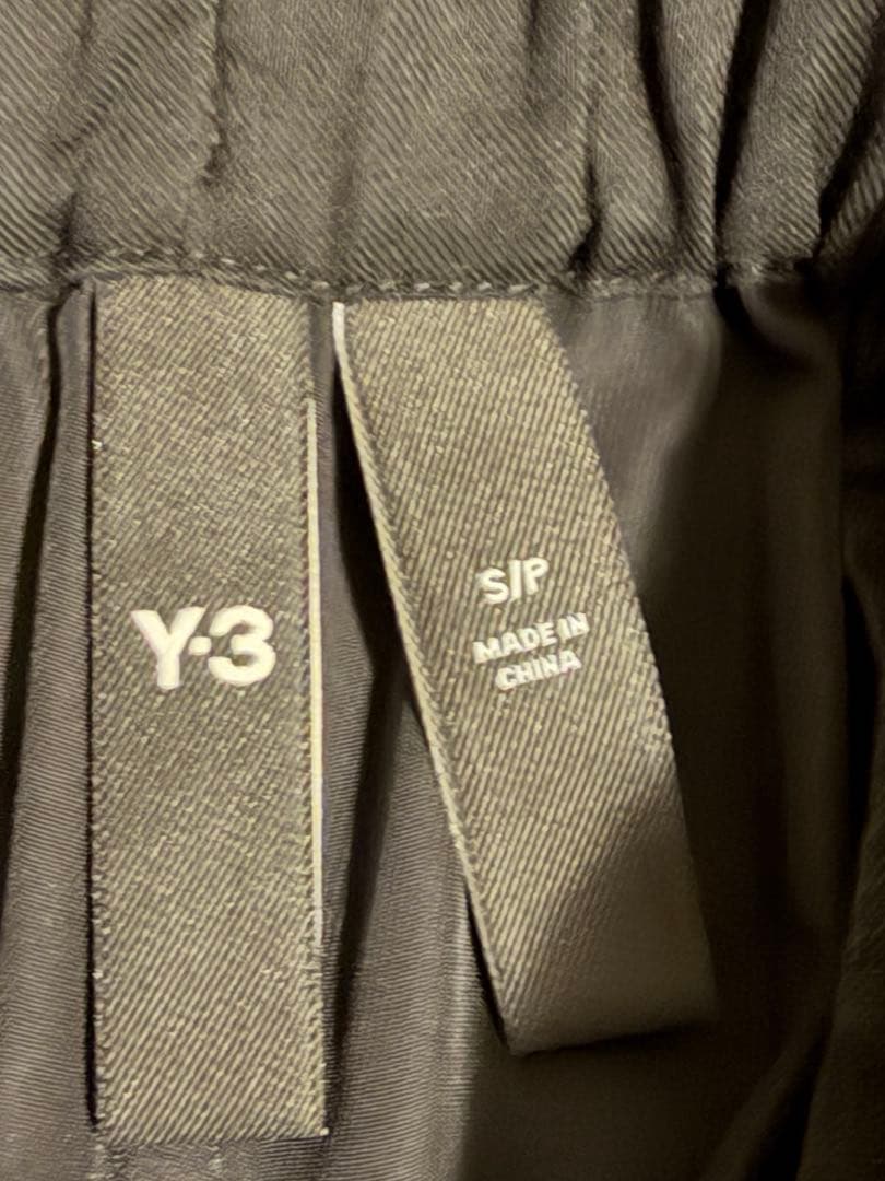 Y-3 カーゴパンツ　ブラック S