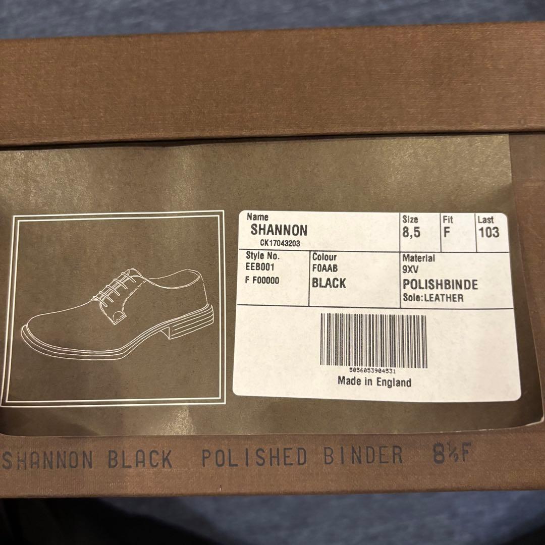 チャーチ シャノン　8.5F 【Church's SHANNON】