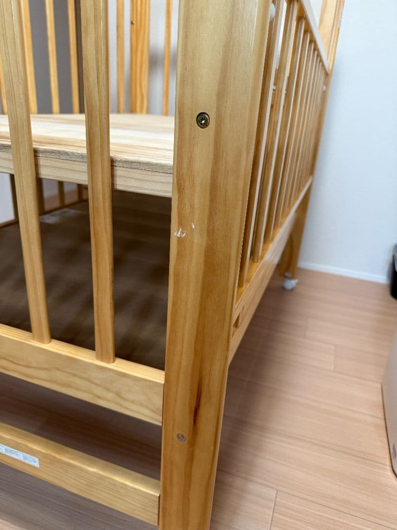 【引き取りのみ】カトージ　ハイシートベビーベッド