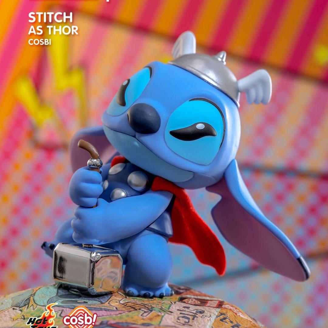 コスビ　マーベル×スティッチ8種セット未開封品