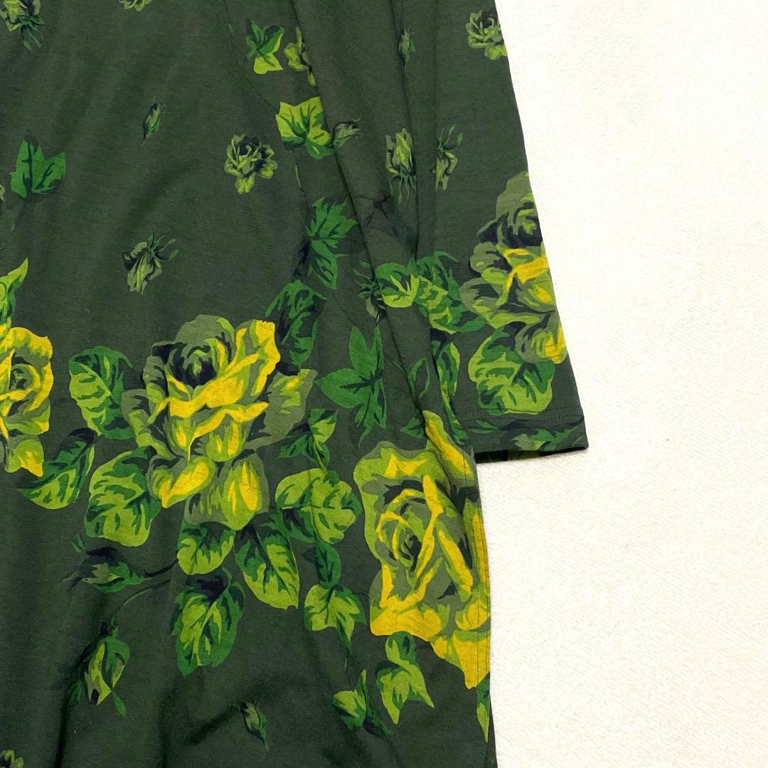 トクコプルミエヴォル タートルネック フレアワンピース アシンメトリー スリット