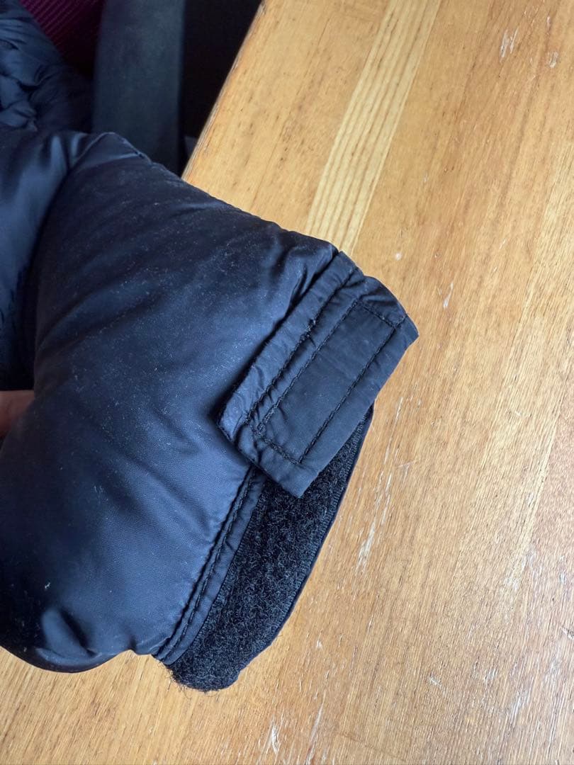 ryuTheNorthFace ロングダウンコート 黒　600フィルパワー