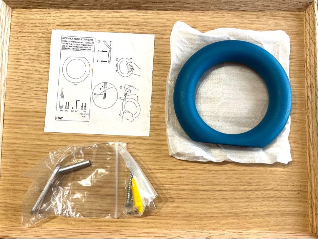 未使用 / Hay ジムフック M サイズ 廃盤色:ぺトロール