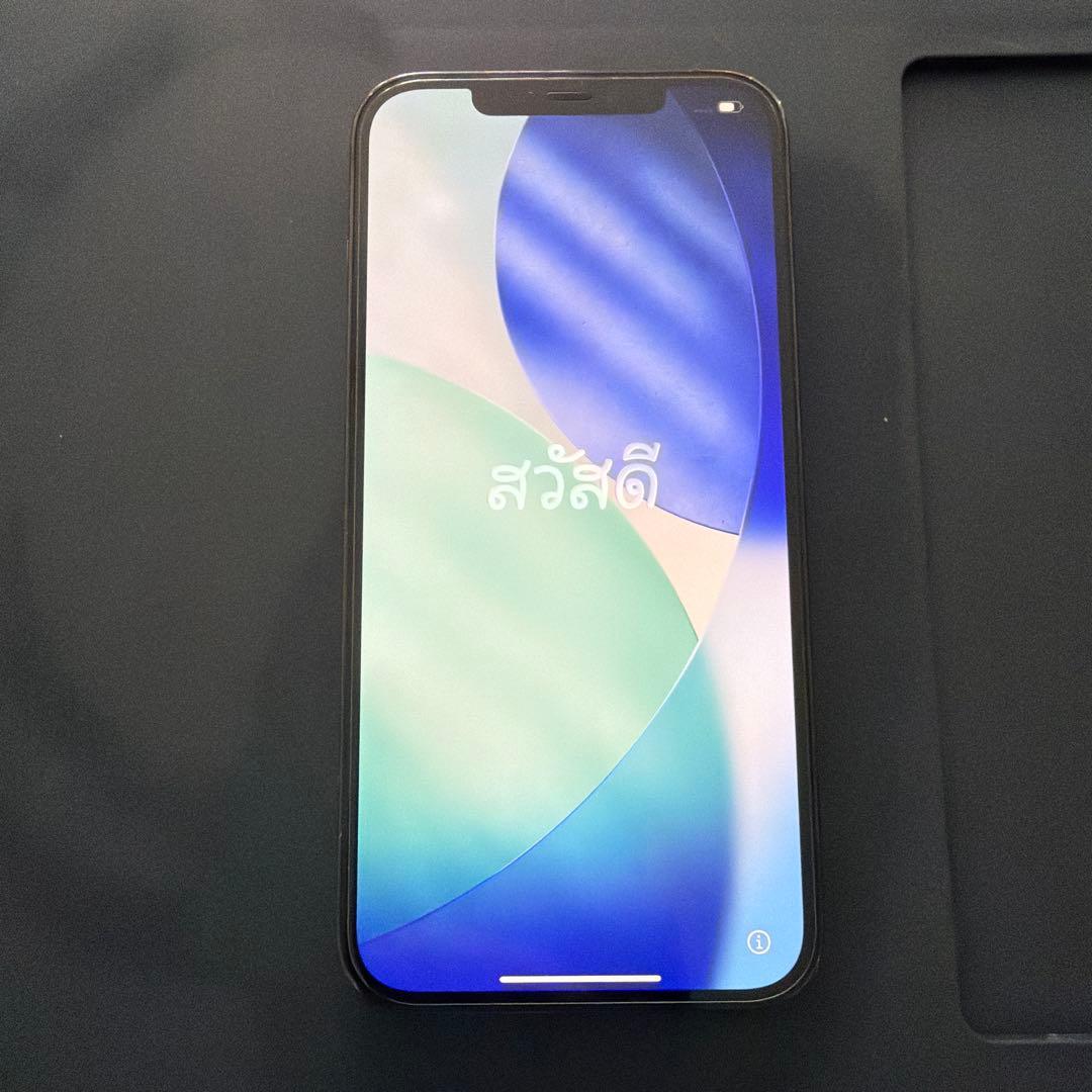 iphone 12 promax 128g ブルー simフリー