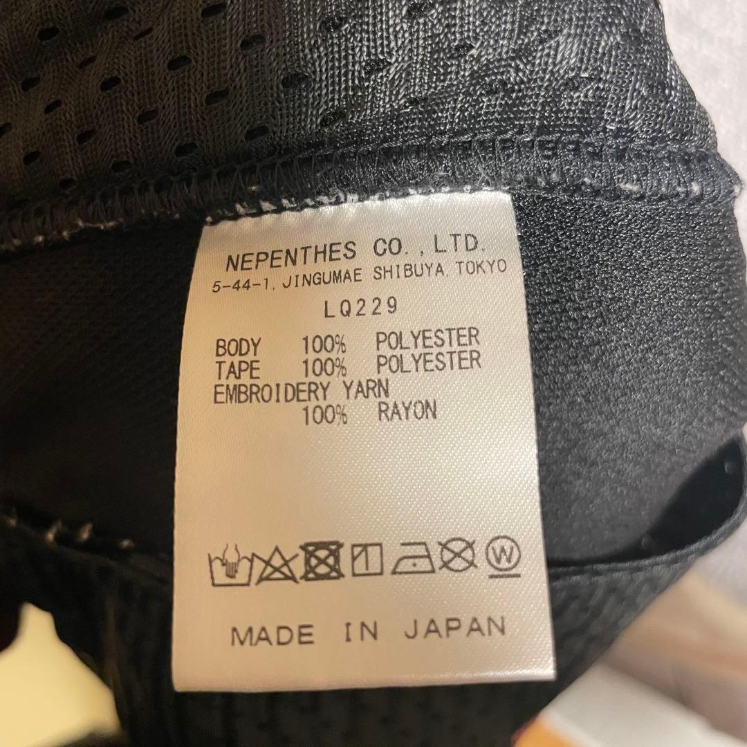 NEEDLES トラックパンツ ストレート ブラック×ピンク