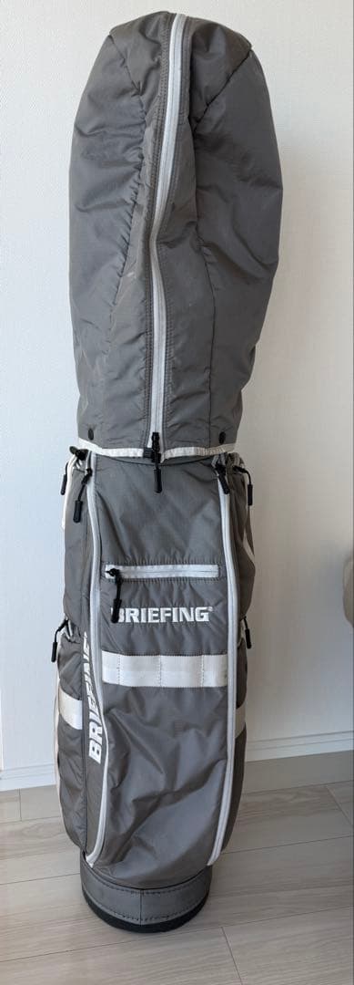 BRIEFING グレーキャディバッグ
