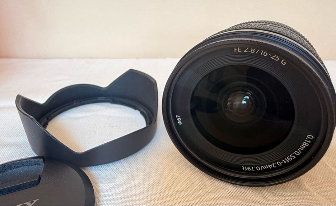 SONY FE 16-25mm F2.8 G レンズ保護フィルター付