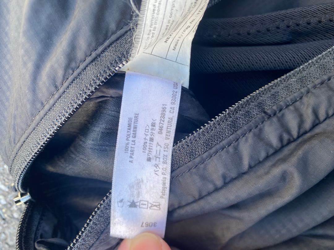 2001年製　patagonia light waight Sling bag