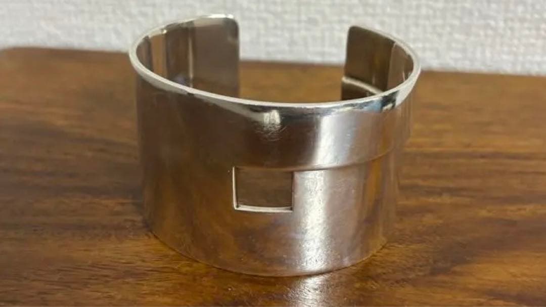 GUCCI シルバーバングル　トムフォード期傑作