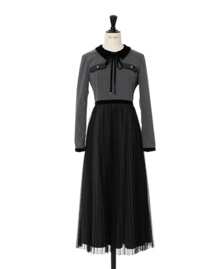 Herlipto♡Garnier Pleated Dress