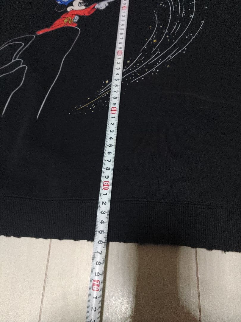 古着　Disney FANTASIA ミッキーマウス スウェットM(XL位)