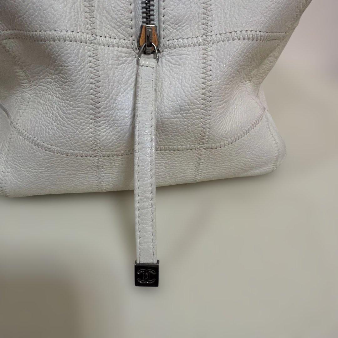 シャネル　キャビアスキン チョコバー ミニボストン 本日限定