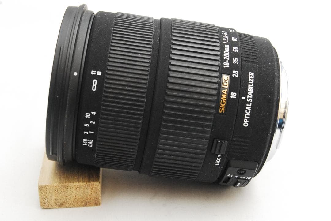 SIGMA ZOOM 18-200mm 1:3.5-6.3 DC OS 良品