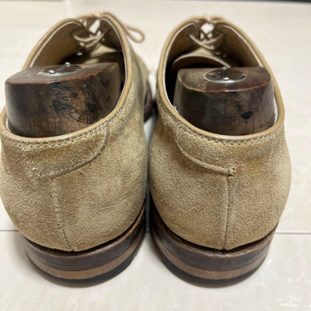 ALDEN サンドスウェード 外羽根式プレーントゥ（EDIFICE別注品）