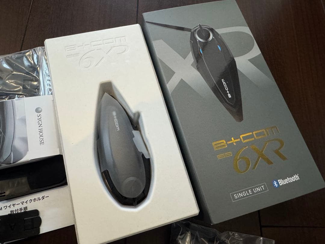 B+COM SB6XR シングルユニット 美品