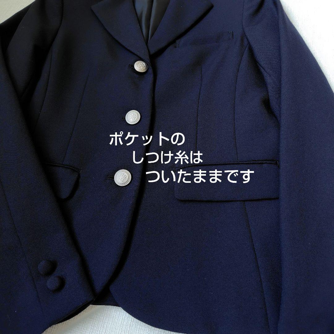 ポンポネット ジュニア 卒服 セレモニー ブレザー スカートセット 160