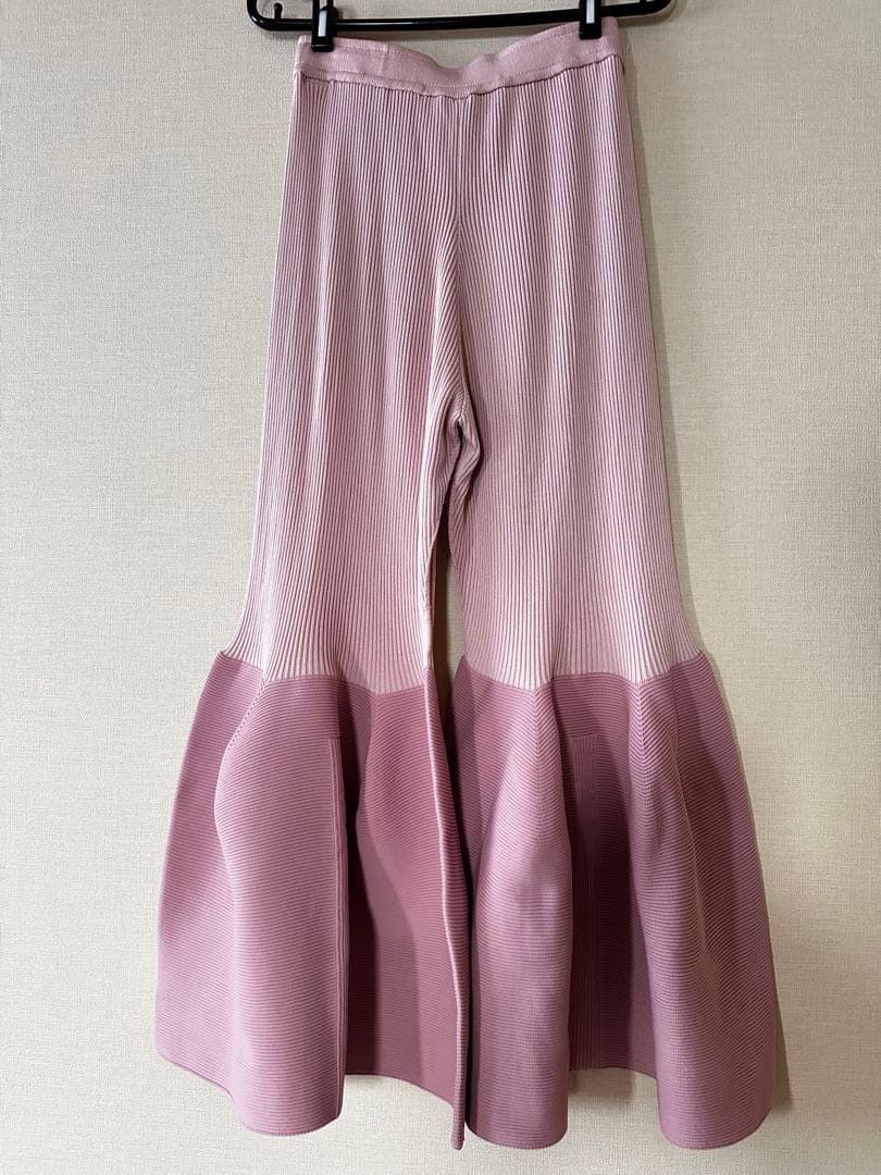 【CFCL】POTTERY CUPRO BELL BOTTOM PANTS