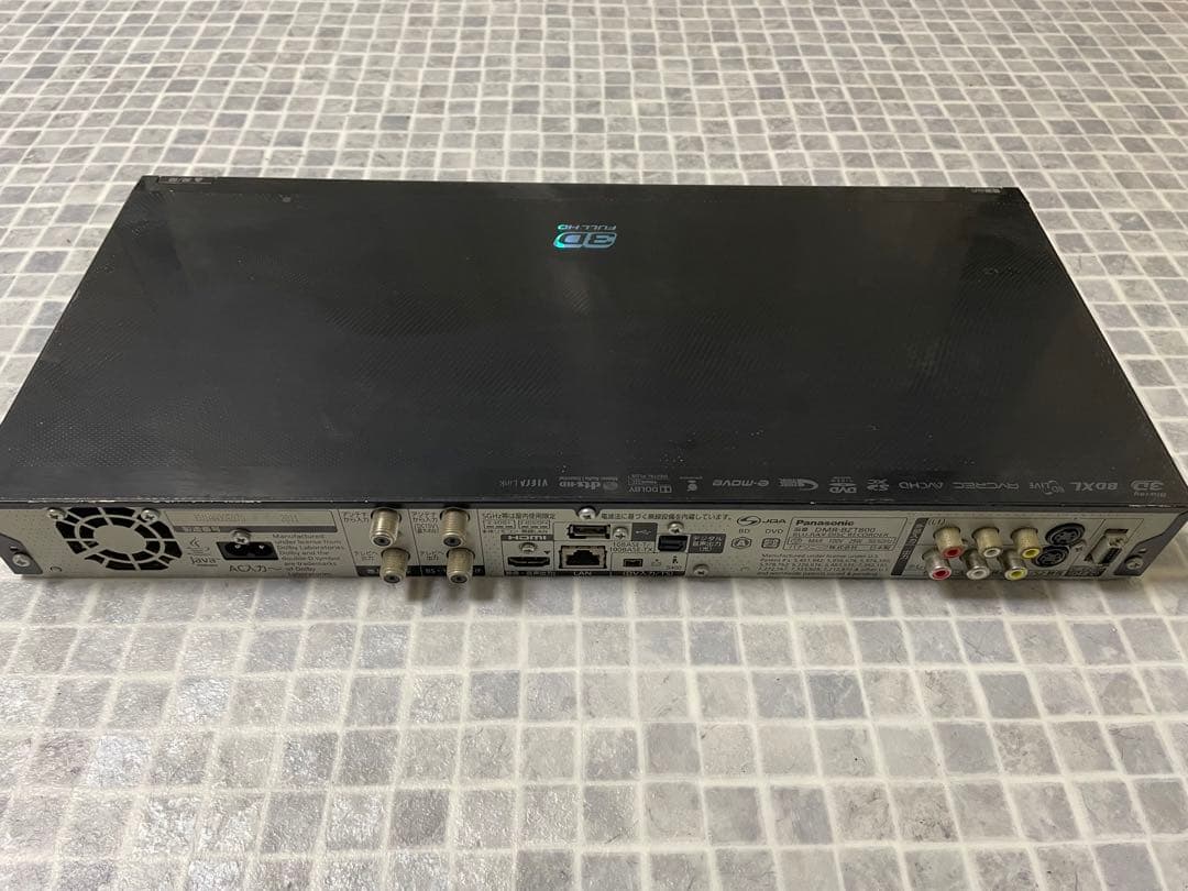 Panasonic DMR-BZT800 ブルーレイレコーダー 動作品