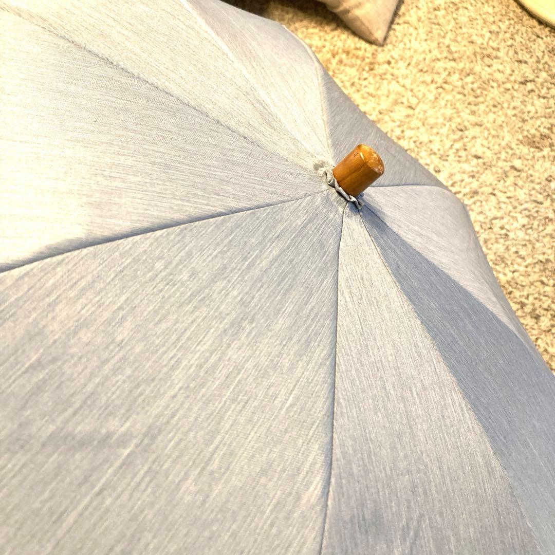 サンバリア100 2段折 大判 薄青