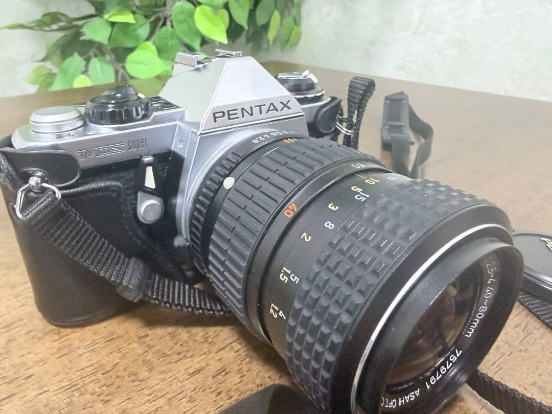 PENTAX ME Super ストロボ、レンズ付き