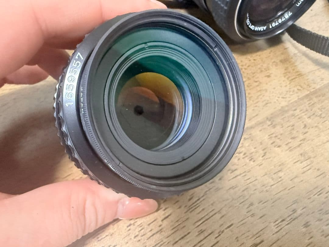 PENTAX ME Super ストロボ、レンズ付き