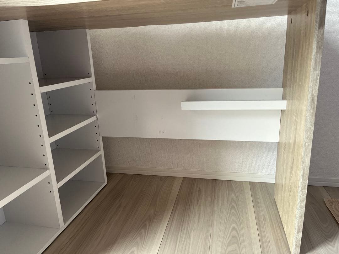 【再出品】LOWYA サンタメント　パソコンデスク　勉強机［幅100］