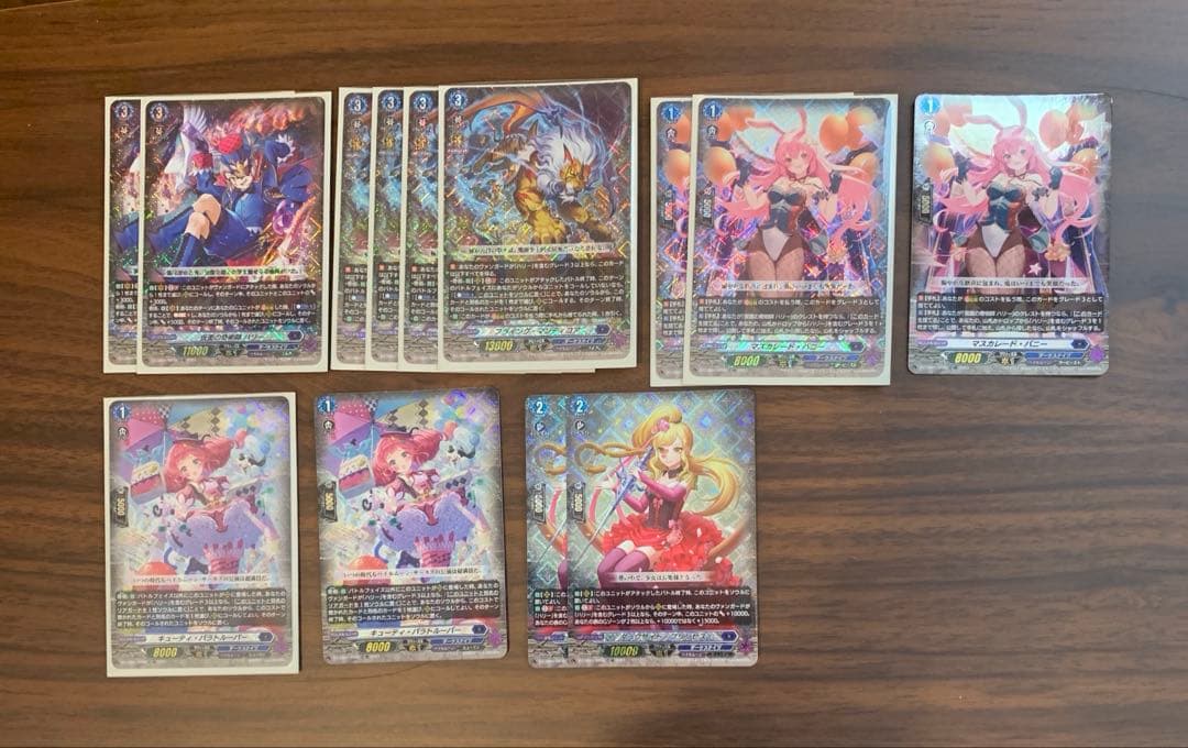 ヴァンガード　ハリー　デッキ　パーツ　セット