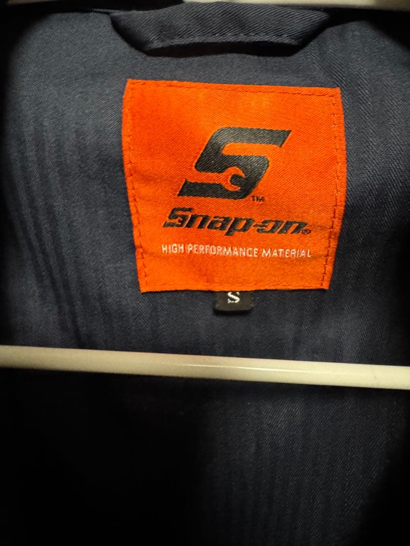 Snap-on 半袖ツナギ　ネイビーS