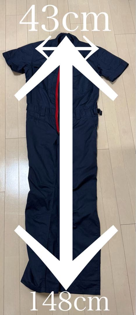 Snap-on 半袖ツナギ　ネイビーS