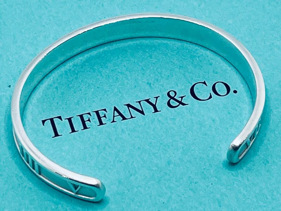 h559 美品　ティファニー　1995 アトラス　バングル　925 ブレスレット