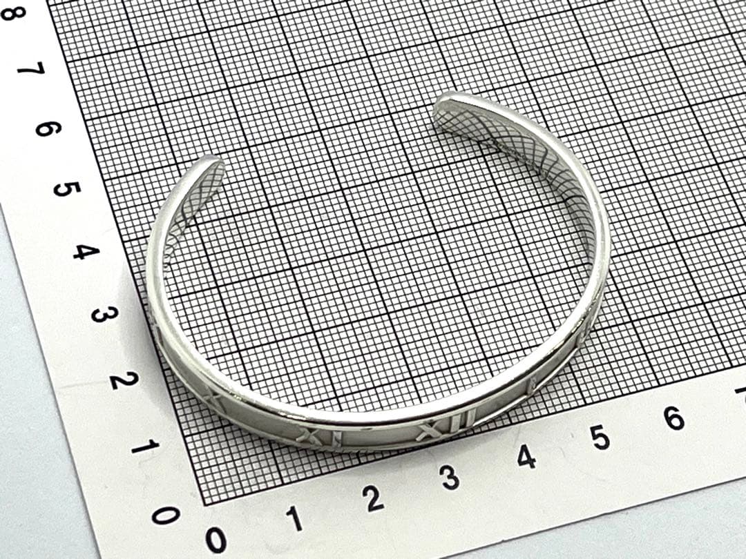 h559 美品　ティファニー　1995 アトラス　バングル　925 ブレスレット