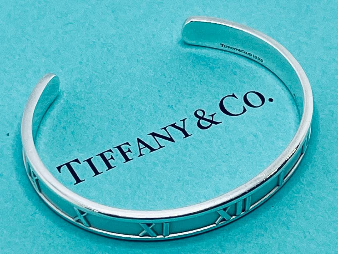 h559 美品　ティファニー　1995 アトラス　バングル　925 ブレスレット