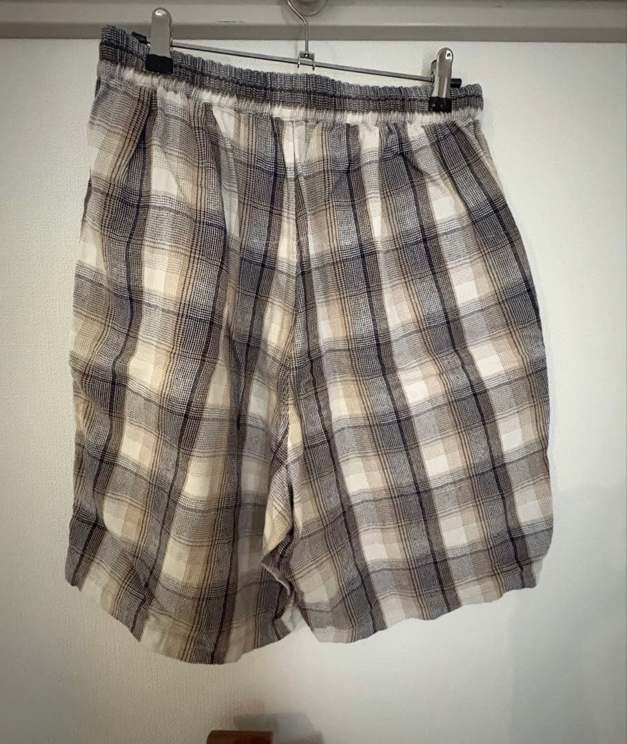 NICENESS コットンシルクハーフパンツ