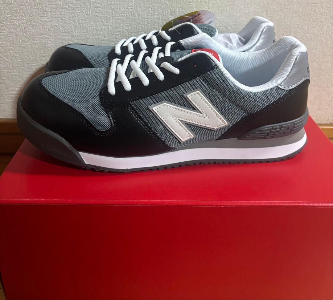 New Balance 安全靴 ブラック/グレー25.5㎝ 未使用